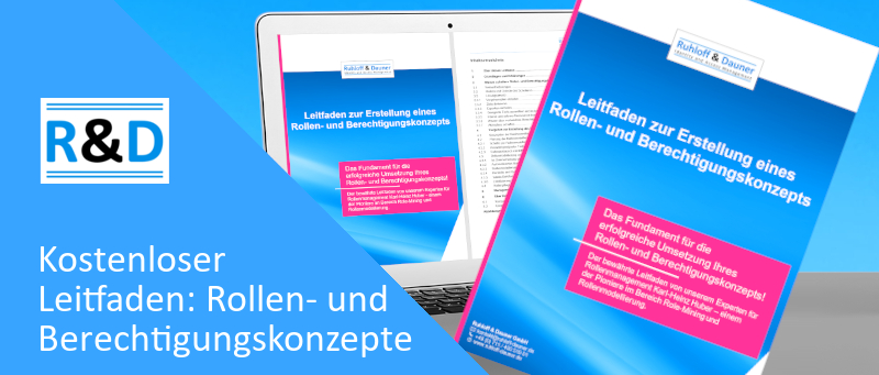Aktuelle Auflage des Leitfadens zu Rollen- und Berechtigungskonzepten