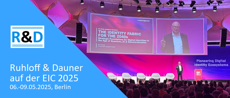 Ruhloff & Dauner auf der European Identity and Cloud Conference 2025
