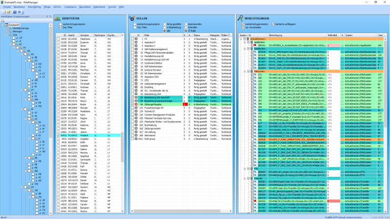 RoleManager Regular Edition - Analyse von Berechtigungen