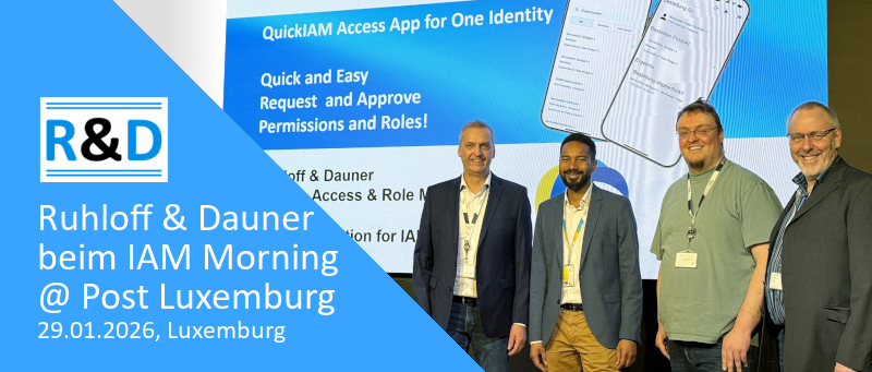 IAM Morning bei der Post Luxemburg: Ruhloff & Dauner als Referent zum Thema Mobile IGA